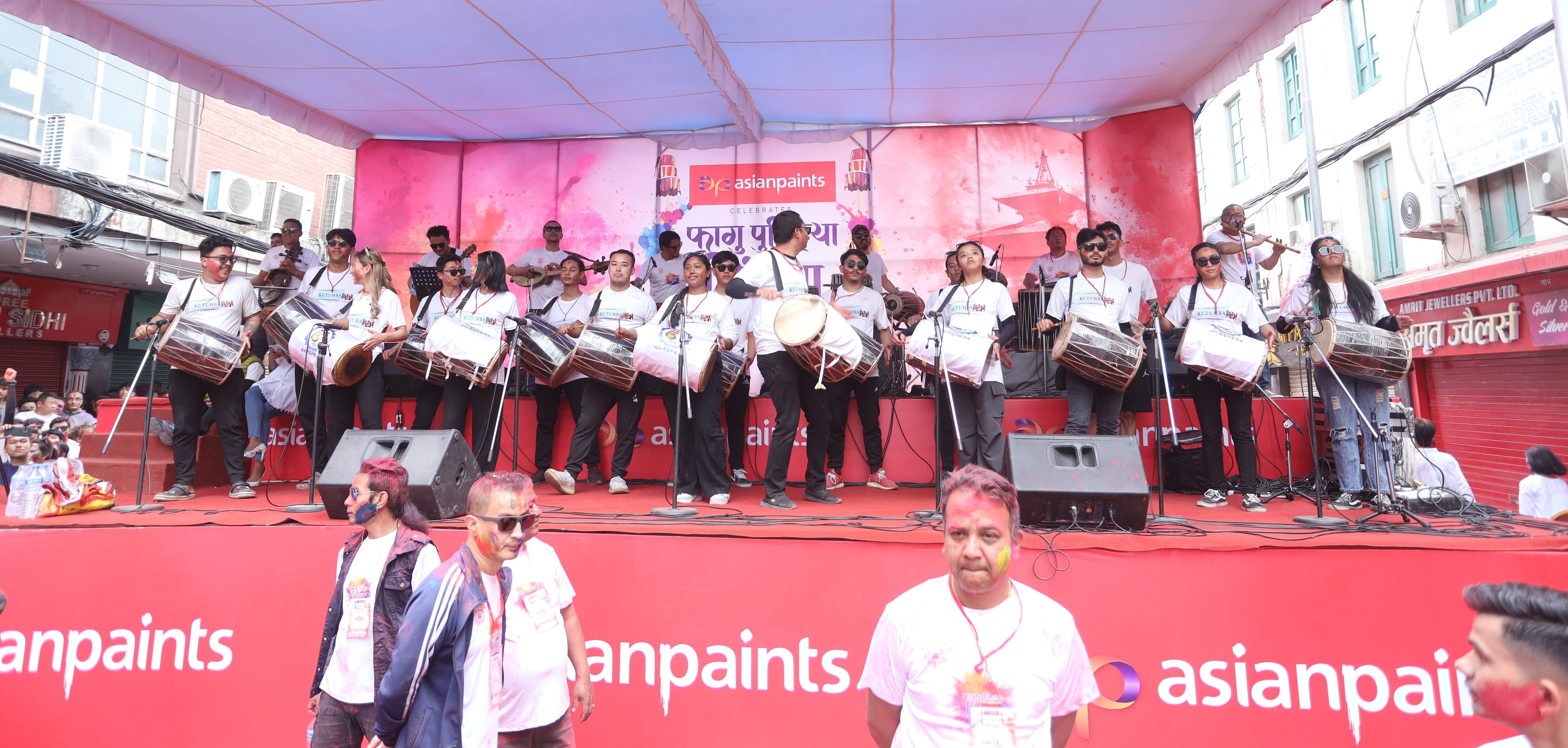 Asian Paints celebrated Fagu Punhi Ya Bhintuna