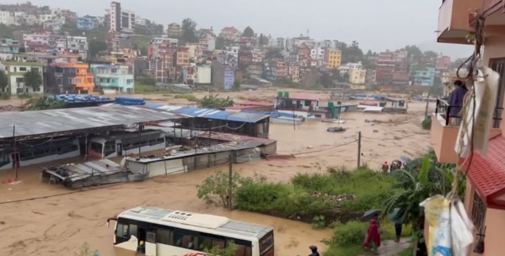 बाढी र पहिरोमा परी मृत्यु हुनेको संख्या २०४ पुग्यो