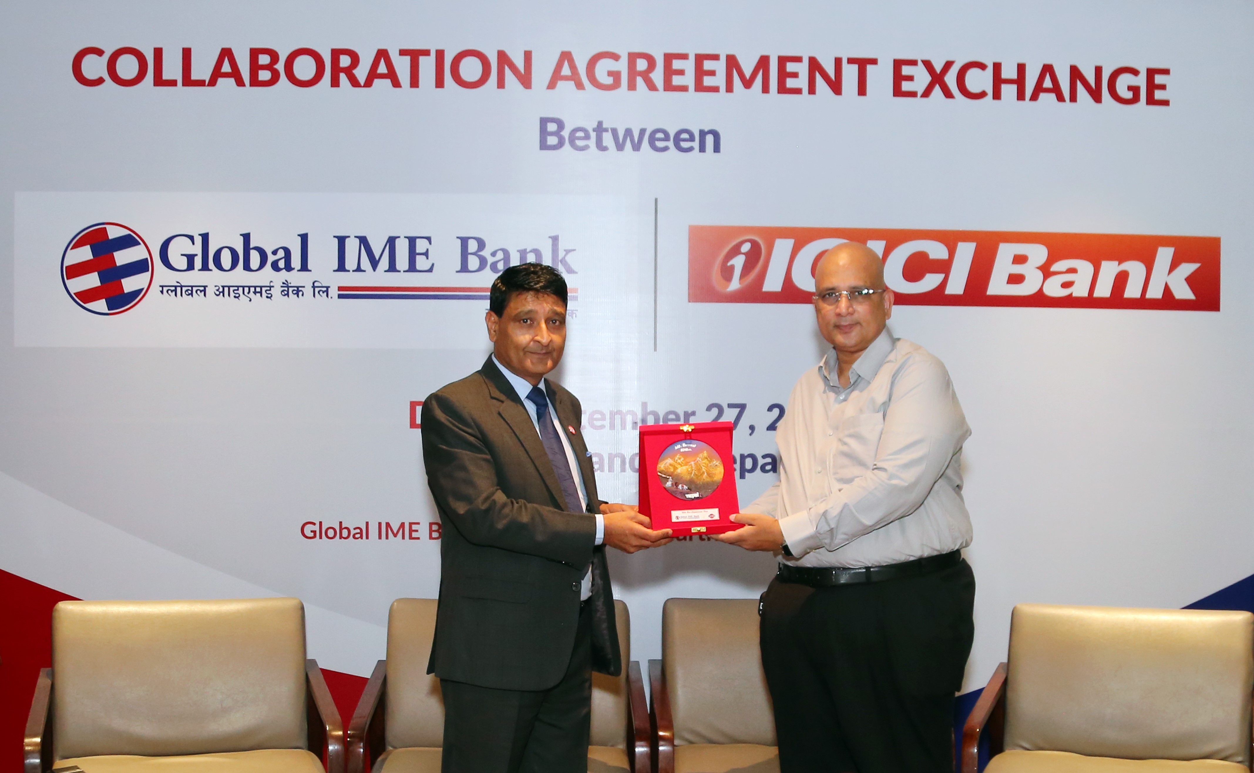 Global IME Bank Signs MOU with ICICI Bank Canada to Facilitate Seamless Banking for Nepali immigrants moving to Canada