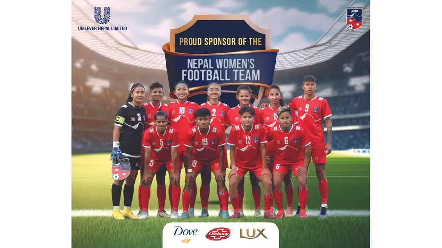 Unilever Nepal Joins Forces with the All Nepal Football Association (ANFA) to support the Nepal Women's Football Team