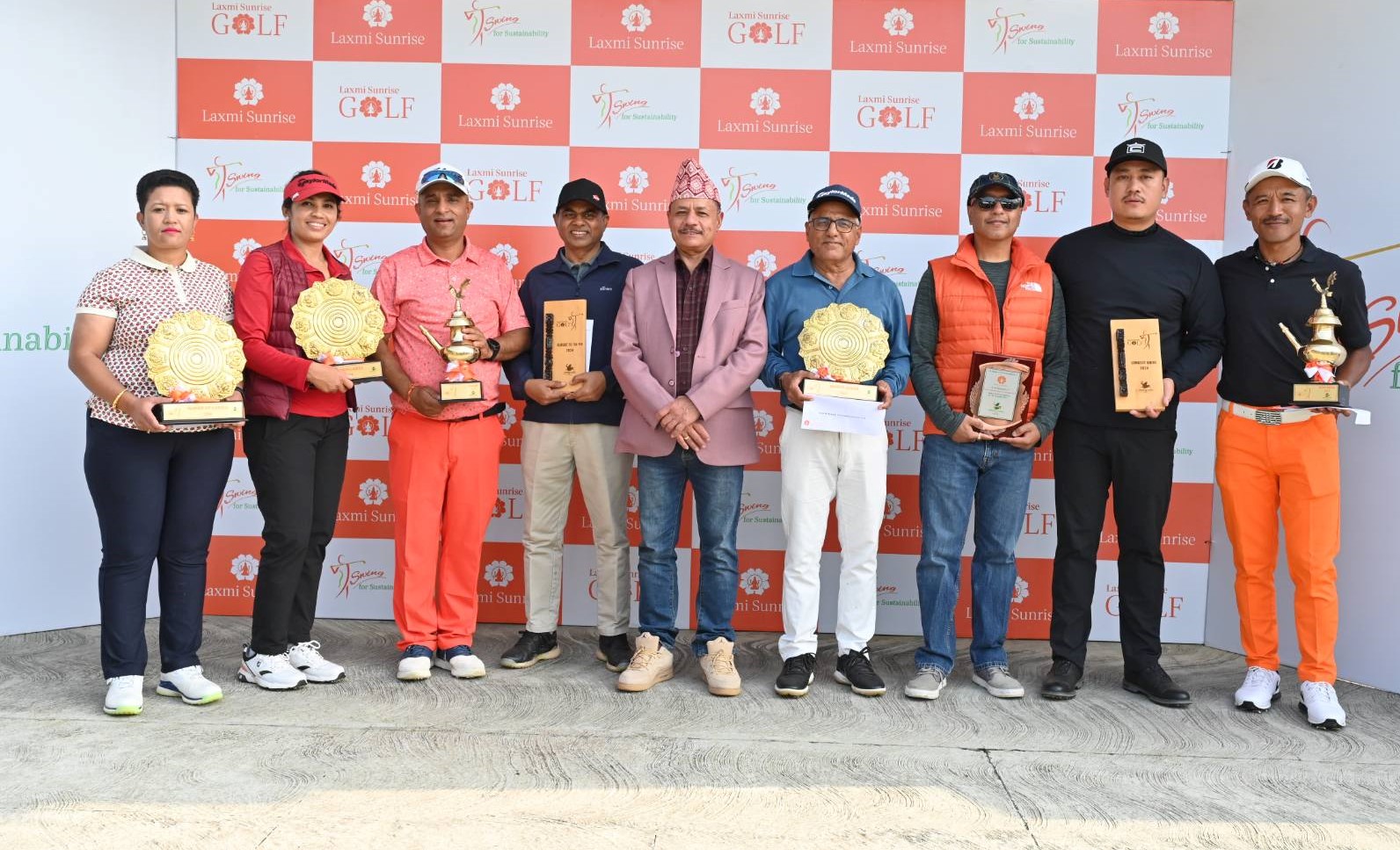 Laxmi Sunrise Bank Drives Sustainability with Ninth Invitational Golf Tournament