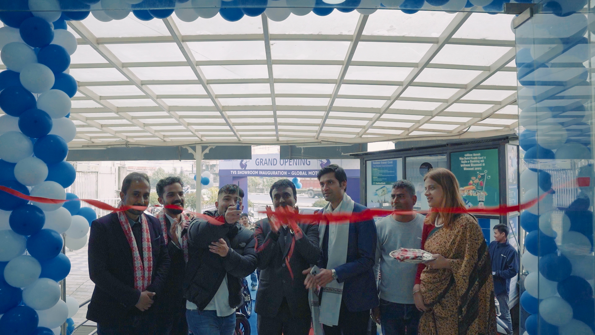 Global Motors Inaugurates New TVS Showroom in Lalitpur