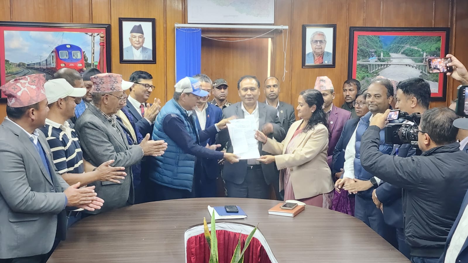 मेलम्ची खानेपानी आयोजनाको पथान्तरण रोकिएको विवाद समाधान