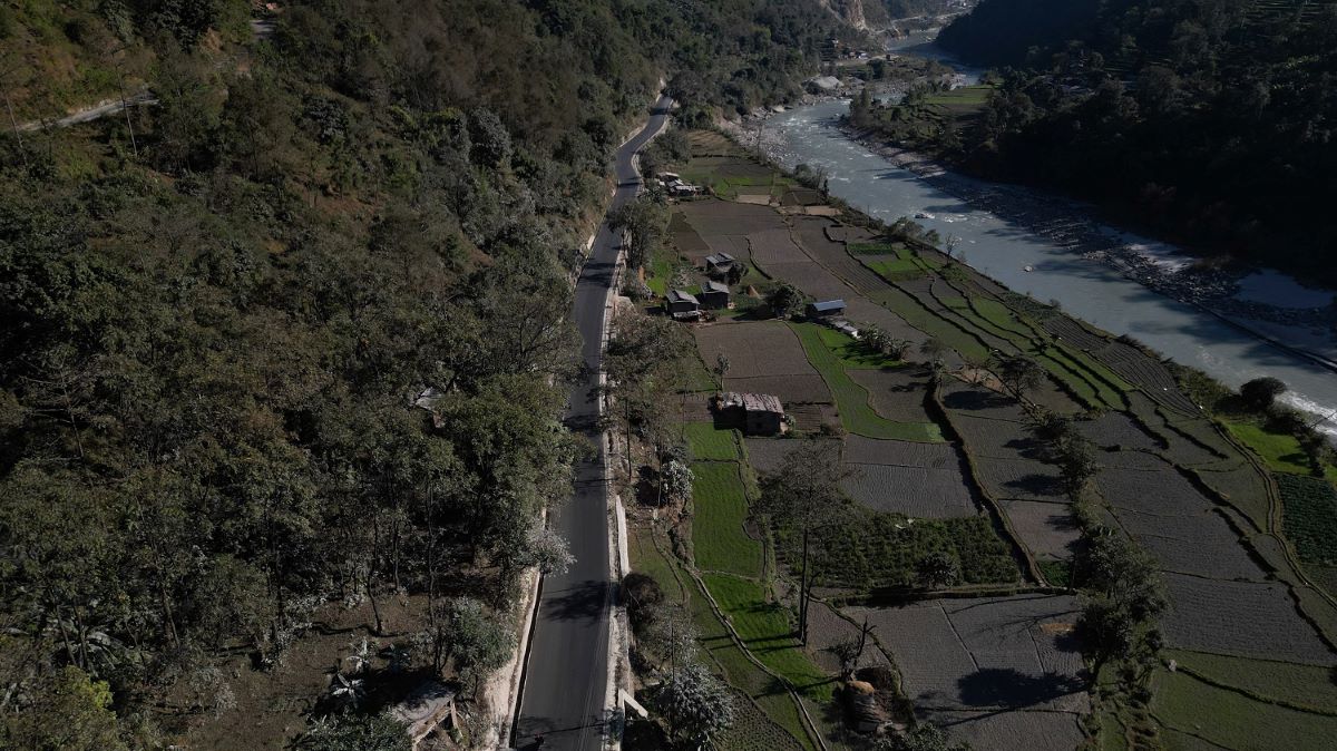 मालढुङ्गा–बेनी सडक स्तरोन्नति अन्तिम चरणमा