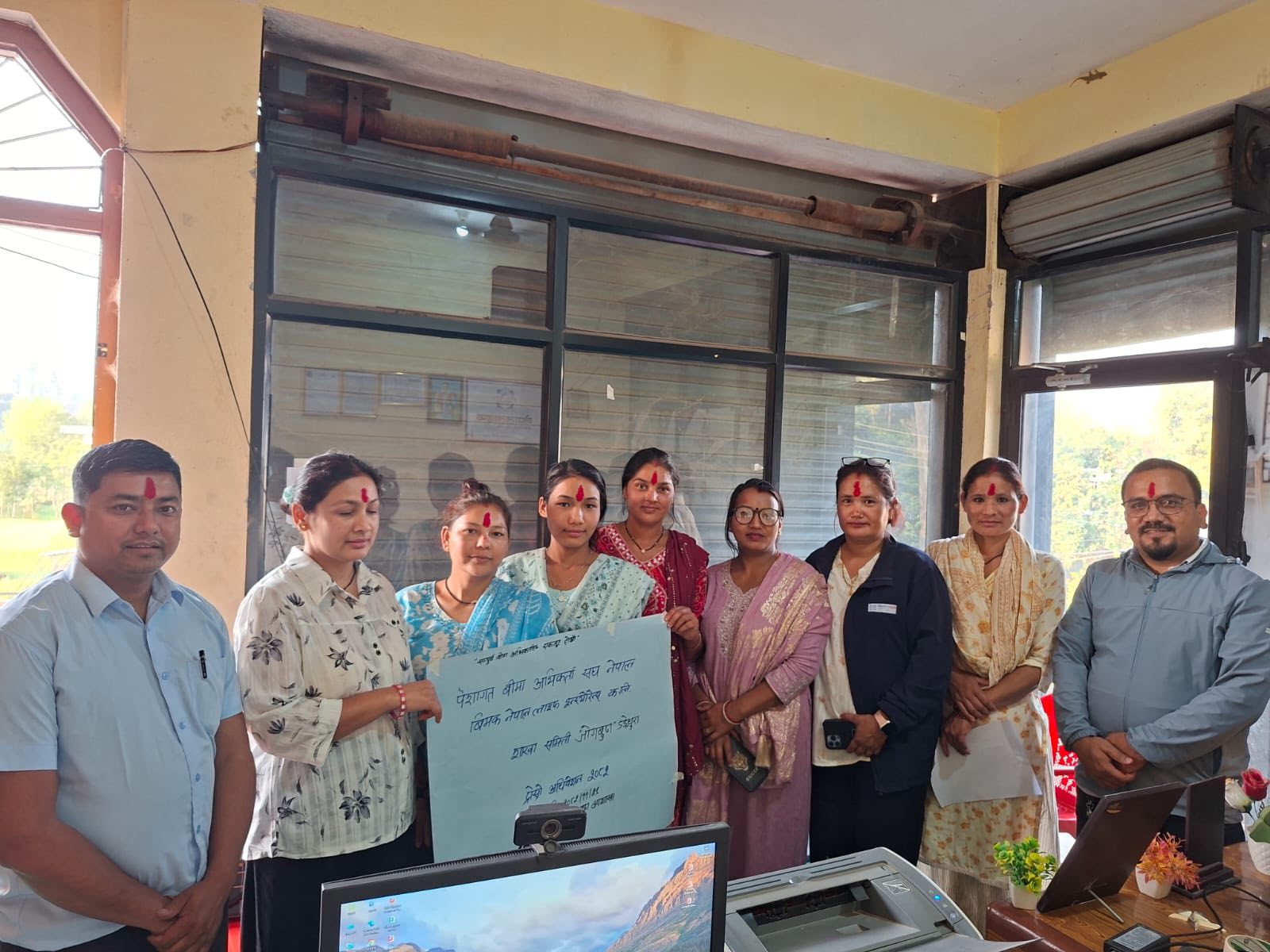 पेशागत बीमा अभिकर्ता संघ नेपाल लाइफ जोगबुढा शाखाको अध्यक्षमा कल्पनादेवी बोहरा धामी निर्वाचित