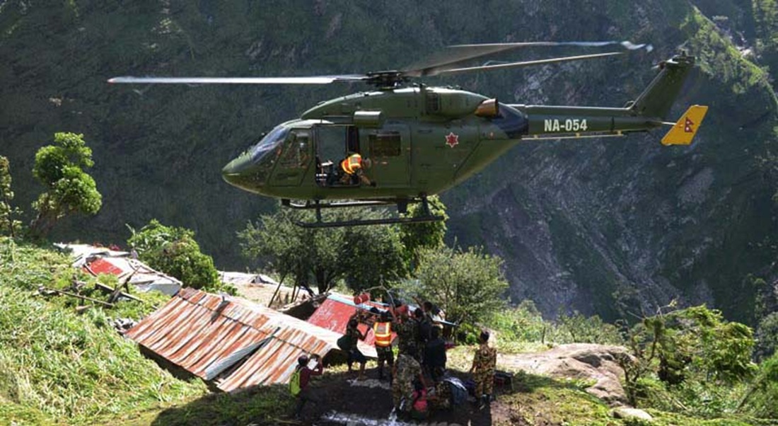मनसुनजन्य विपद् व्यवस्थापनका लागि नेपाली सेनाको व्यापक तयारी