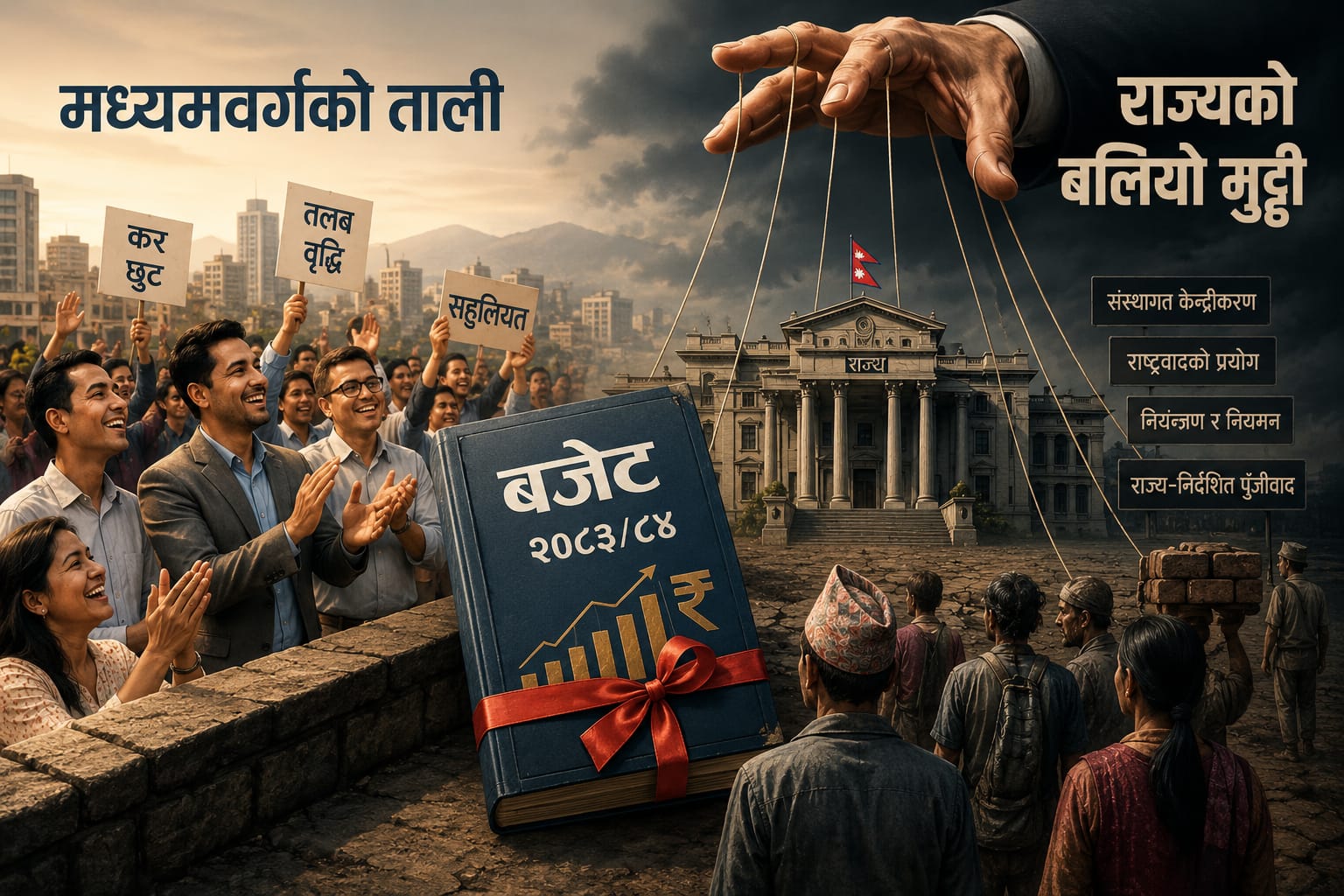 बजेट २०८३/८४ माथि राजनीतिक–आर्थिक बहस: मध्यमवर्ग केन्द्रित नीतिले लोकतान्त्रिक प्राथमिकतामाथि प्रश्न
