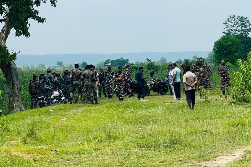 सुस्तामा तटबन्ध निर्माण रोक्न एसएसबीको दबाब, काम स्थगित