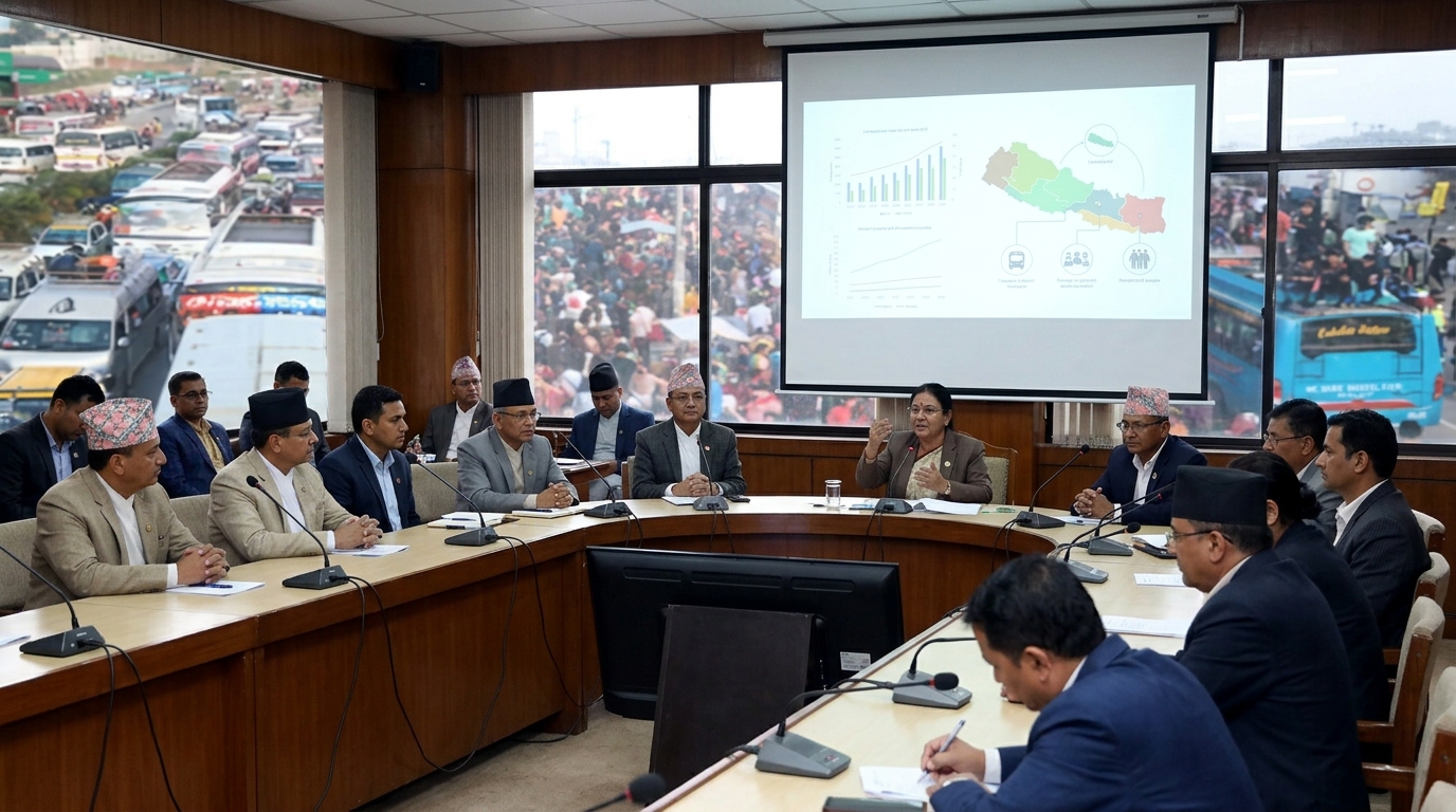 चाडपर्वमा सार्वजनिक यातायात व्यवस्थित गर्न संसदीय समितिको निर्देशन